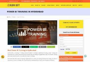 Power bi Training in Hyderabad - Power BI is a business analytics service provided by Microsoft. It provides interactive visualizations with self-service business intelligence capabilities, where end users can create reports and dashboards by themselves, without having to depend on information technology staff or database administrators.