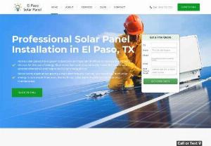 El Paso Solar Panel - El Paso Solar Panel is your go to resource for all things solar related in El Paso. We specialize in residential as well as commercial clients who wish to save money on their electrical bill.