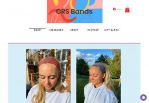 CRS Bands - Handwoven Headbands. Women's accessories. 
CRS Bands, Headbands, Handwoven, Handmade Headbands.