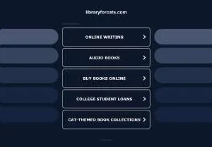 Screenshot of Library for Cats