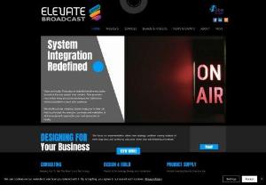 Elevate Broadcast Pte Ltd - Elevate Broadcast a leading System Integrator in Asia can lead you through the selection, purchase and installation of all the equipment required for your next production or facility, school or business.