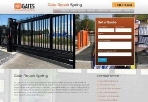 Driveway Gate Repair & Service Specialists - Driveway Gate Repair & Service Specialists provides on-point gate repair solutions to your gate failures. Whether it is automatic gate installation, maintenance, or electric opener repair, you can count on our availability, efficiency, and professionalism. With us, you are 100% sure that our technicians can repair quickly without cutting corners. Phone : 281-973-6386
