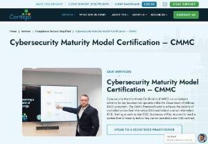 CMMC Compliance Consulting - For businesses offering services in the DoD ecosystem, it is important for them to be CMMC compliant. It is a new compliance requirement that ranges certifications from level 1 Basic Cyber Hygiene to level 5 Advanced Safeguards. To get CMMC Compliant, it is done in two steps. First, pre-assessment by Registered Practitioners and second, assessment by CMMC Third-Party Assessor Organization.
