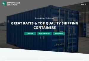 Shipping Container Company in NSW - Betta Storage Containers is a provider of new & second hand shipping container equipment, covering Sydney, the Central Coast and key areas of New South Wales. We have been in the business of shipping container hire, sales, modification and transport for over 25 years.