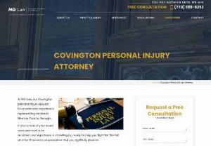 Personal Injury Attorney in Covington, GA - Get help for your accident claim if you were injured by a negligent party.