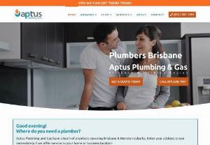 Aptus Plumbing & Gas - At Aptus Plumbing & Gas we have built our business on a high level of professionalism. Whatever your plumbing or gas requirements maybe,  we are ready and well prepared to provide you with an apt solution.
