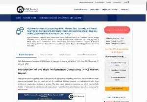 Screenshot of High Performance Computing (HPC) Market