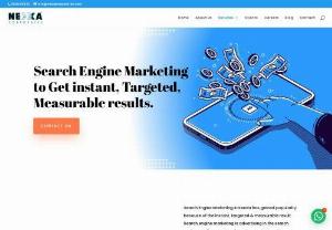 Search engine Marketing company in Kerala - Nexxa Corporates, One of the prominent digital marketing company in Kerala providing result-driven, quality-oriented services in digital marketing & technology.

It expands our services in various aspects of digital marketing, like SEO to rank websites higher on the SERP page. Search Engine Marketing equips to get your business advertisement right and deliver instant, measurable traffic.