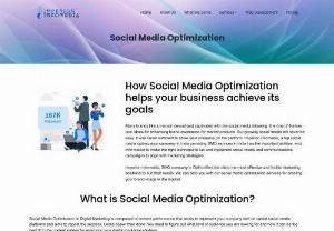 Social Media Optimization | Social Media Agency - If you want to do your work fast and good and your business are growing on online. We Provide the best social media optimization service in India. You have to grow/increase your traffic at your website through social media.