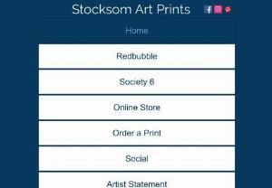 StockSom Art Prints - Unique, Affordable Australian Art Prints to decorate your walls. Abstract Art created by two enthusiastic artists who love using colour.