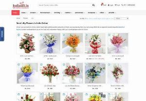 Send Lilly Flowers Arrangements Online - Send Lilly Flowers Arrangements Online from Indiagift at your doorsteps with same day delivery