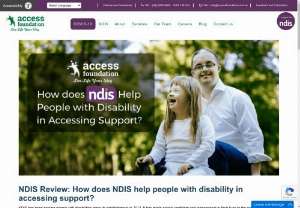NDIS Review: How does NDIS help people with disability in accessing support? - Looking at the NDIS review, services and supports mentioned above, we can say that NDIS is a boon for people with disability living in Australia. There are several benefits of NDIS that are quite helpful for people having a temporary or permanent disability.