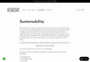 We are Carbon Neutral - We are a sustainable brand - get to know the measures we take to promote sustainability
