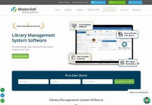 Library Management Software - Mastersoft - Library management software to computerize all the in-house operations of the library. This RFID-enabled software is embedded with features such as M-OPAC for ease of search.