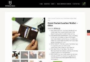 Minimalist Card holder wallets - Are you searching for a most minimalist card holder wallet? so you are at the right place. Foxhackle are known for their amazing wallets. They claim their wallets are the most minimalist card holder wallet in the town with premium quality leather. They used traditional techniques to make the wallet that why these are unique. So grab the deal