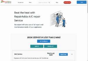 Best AC Installation Service in Delhi NCR - Get most economical & reliable service from AC technicians at your doorstep!
How about an on-demand service that sends you help at home? So every time you need AC install/uninstall services, all you have to do is call us. With professional installation services available on a mobile app, you have nothing to worry about! You can even book an appointment online or just make a call to RepairAdda!