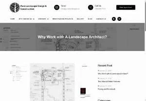 Screenshot of Professional Landscape Architecture