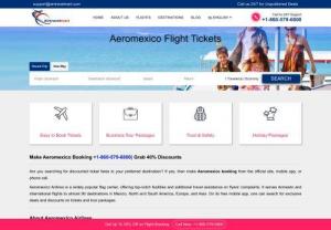 Aeromexico Reservations - At whatever point you are searching for ease air tickets then you should be set up to lose every rich thing, for example, in-flight please Wi-Fi affiliations, and so forth, you get offered all through your trip. Notwithstanding, passing by Spirit Airlines, you are guaranteed that you won't get exhausted without these pulling in affiliations, so begin envisioning your next outing with Aeromexico Reservations Number +1-860-579-6800.