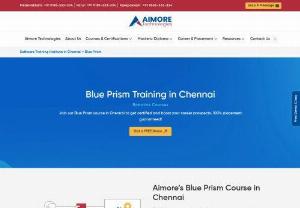 Blue Prism training in chennai - The Blue Prism Training is a course in Chennai which makes the aspirant go through practical training that increases their commanding skills over the tool.