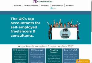 CEJ Accountants - Tax & Accounting for Freelancers - CEJ Accountants Ltd provides fixed fee tax and accounting services for consultants & freelancers, including a dedicated accountant and FreeAgent software from £29pm.
