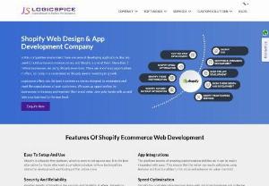 Shopify App Development Company | Shopify Web Development Services - Logicspice is a leading shopify web & app development service provider company. Our team of shopify developers offer a robust, flexible, efficient and easy to use solutions.