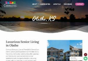 Independent senior apartments Olathe KS - 55+ apartments Olathe KS - Connect55 - View our independent senior apartments in Olathe KS. In which, we make various programs for our 55+ community that create a joyful and relax environment. Visit here to get full information.