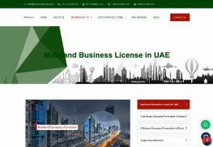 Mainland Company Formation in Dubai | PRO Services UAE - Business Link makes your business setup in Mainland easier. You can set up your company in Dubai Mainland or another area in UAE within a minimum time and at an affordable cost. We offer complete support on business setup, PRO services, and other legal activities related to your business.