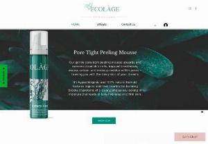 Ecolage - A mousse-type peeling formula with Alginic acid found in deep-sear marine plants like red Algae captures impurities, blackheads, makeup residue, and dead skin cells within the pores of the skin to cleanse and purify the skin.
The further added ingredient from purple sea urchins delivers tightening benefits to sagging skin for overall smoother and firmer-looking skin.