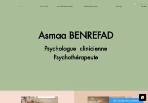 Asmaa Benrefad Psychologue Agen - I did my studies at the University of Bordeaux where I obtained a Master I in clinical psychology and psychopathology. I then prepared a Master II at the University of Grenoble Alpes in clinical psychology with a specialty in victimology and criminology. In addition to this, you need to know more about it. After experience in individual care for various associations and institutions but also as a facilitator of discussion groups (parenthood, sexual assault) and trainer (Post Traumatic Stress S