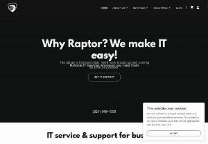 Experienced IT Consulting | Raptor IT Consultants - Dedicated IT consulting, affordable IT services, and experienced web developers. Get reliable IT support from an experienced IT service provider.