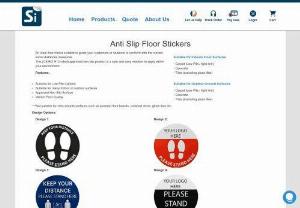 Floor Stickers | Vinyl Stickers - Stickers International Australia - Floor stickers are the simple method to share your information with visitors. Order vinyl floor stickers from stickers international Australia.