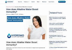 How does Alkaline Water Boost Immunity? - It has a pH of more than 7. The normal water that you drink has a pH of less than 7, making it acidic. Acidic water makes the blood acidic and leads to many problems and diseases. It doesn't leave any cell of your system untouched. It speeds up ageing, depletes energy stores and generally dehydrates your system from the inside out.