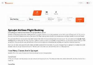 SpiceJet Airlines Flight Booking - SpiceJet also gives the customers a facility of managing their booking using the Manage booking option available on the homepage of the official website of SpiceJet Airlines.