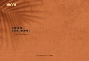 GENERAL ARCHITECTURE - Architecture and Design Agency in Marrakech.