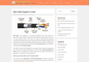 Xlpe Cable Supplier in India - Mansfield Cables is Leading Xlpe Cable Supplier In India, Xlpe Cable Manufacture In India, Xlpe Cable Exporter In India. Contact Us to get best Wires and Cables at reasonable Price.