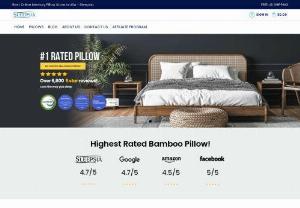 Sleepsia - Buy Memory Foam Pillow USA Online: Sleepsia the best online store for memory foam pillow the USA. Free Shipping, COD, Hassle-free returns for 30 Days
