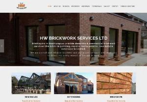 HW Brickwork Services Ltd - Professional Brickwork company in Southampton. We pride ourselves on quality without compromise, proud members of the Federation of Master Builders Organisation (FMB) offering a 10 year guarantee with all work carried out. We also like to ensure all work carried out is done in the safest manner for our team, the public & yourself the client. We pride ourselves on being part of the SSIP Organisation (Safe Contractor) giving full reassurance to you. You're in good hands from our first initial...