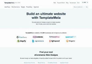 eCommerce Website Design - Build an ultimate website with TemplateMela
We build premium themes to create beautiful, SEO Optimized, secure and fast websites.

Find your next eCommerce Website Design
Browse through our featured gallery of expertly-crafted themes to find the perfect one for your needs.