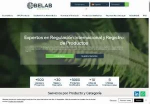 Screenshot of Belab Services Consultores