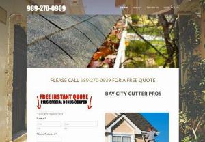 Bay City Gutter Pros - We offer the best gutter services in Bay City, MI & Saginaw, MI.