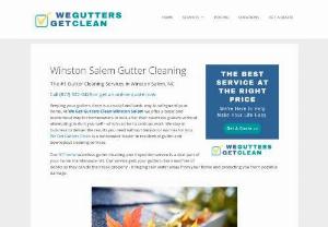 We Get Gutters Clean Winston - Salem - 