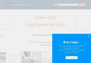 Elmont Appliance Repair - Expert in residential appliance repair such as refrigerator, dryer, washing machine, microwave, stove, range.