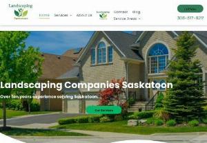 Landscaping Saskatoon - Landscaping ideas, designs and services. We offer a wide array of landscape services and take pride in exceptional customer service. Give us a call today at 306-517-6211