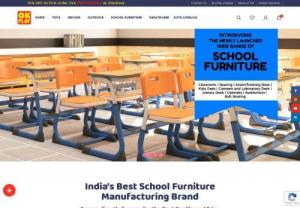 School Furniture Manufacturer in India, Kids School Furniture - OK Play - Buy durable school furniture from the best & reliable school furniture manufacturer in India. Make your school fun with our quirky furniture. Visit Now!