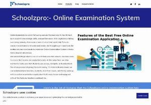 Online Examination System - If you're looking for an online examination system that can help you conduct both objective & subjective exams with ease, then Schoolzpro should be your ideal choice. This particular online examination system is loaded with features like real-time paper checking, performance tracking, and even real-time progress tracking of each student during the exam. Your teachers can also create question banks to create question papers from those in the future.