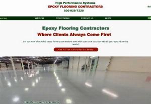 High Performance Systems Corporation - Our installation and design team bring over 30 years of combined experience to a family owned and operated epoxy and protective flooring business. We provide our customers in NJ, PA, and NY with a unique experience, and we offer a wide array of services including industrial and warehouse flooring, decorative epoxy flooring, and restaurant and commercial kitchen flooring.