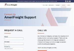 AmeriFreight Systems - We understand that you are looking for affordable solutions to get your products from one location to another. We also understand that your growth is dependent on providing fast, trackable shipments to your customers. As a result, we offer logistics and transportation management to assist you every step of the way.