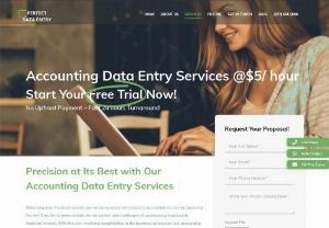 Accounting Data Entry Services @$5/ hour - Perfect Data Entry - Outsource Reliable and affordable accounting data entry services for large as well as small accounting companies & CA firms. Managing the financial data of a company is a must to understand its standing in the market.