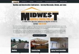 Midwest Roofing and Construction - Whether you need roof repair or replacement, spray foam insulation, general carpentry, a complete remodel or help with insurance claims, we will ensure that your project surpasses our own standards for reliability and quality workmanship.