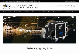 Delaware AVL Supply - Shop all the best gear in professional Lighting, Audio, Video, Control, Trussing, and Staging. DAVL Supply is a trusted distributor and supplier of LED lighting solutions in Delaware.